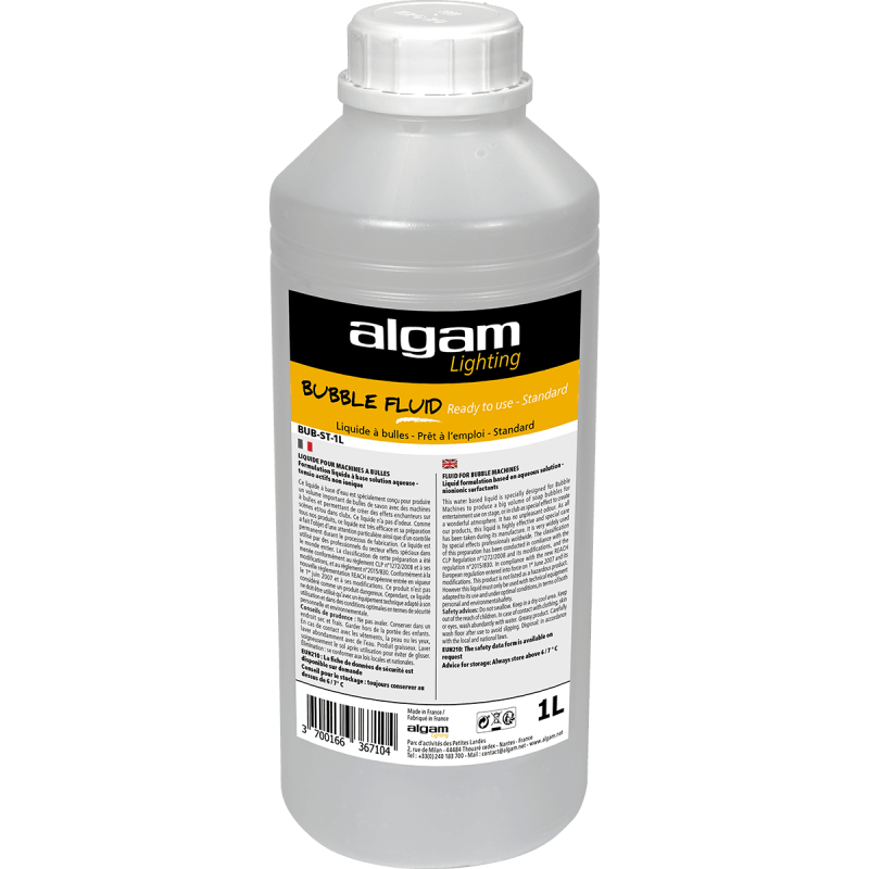 Liquide à bulles Algam Lighting BUB-ST-1L standard 1 litre