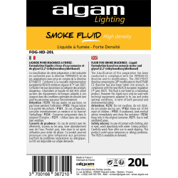 Liquide fumée Algam Lighting FOG-HD-20L forte densité 20 L
