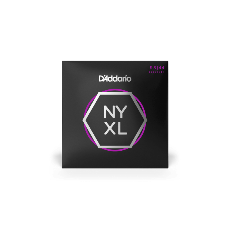 Cordes pour guitare électrique D'Addario NYXL09544 filet nickel, Super Light Plus, 9.5-44