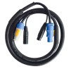 Cordon hybride POWERCON XLR  5m