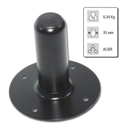 Audiophony C-35 - Embase métal pour enceinte diamètre 35 mm interne