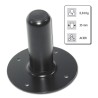 Audiophony C-35 - Embase métal pour enceinte diamètre 35 mm interne