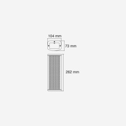 Audiophony PA CLS220 - Colonne aluminium 2x2,5 100V 10/20W- IP44