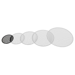 JB Systems SPEAKER GRILL 8inch - Grille de haut-parleur renforcé en mé