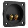 JB Systems TE10 - Plaque de connection pour enceinte avec 2 borniers