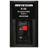 JB Systems K-30/Black (1 pair) - Plastic outdoor speaker: 3,5" - 40Wrm