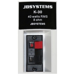 JB Systems K-30/White (1 pair) - Plastic outdoor speaker: 3,5" - 40Wrm