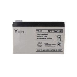 JB Systems Battery for PPA-101 - Led Acid Battery, 12V, 7Ah