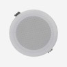 Audiophony PA CHP506 - Plafonnier double cône 5 pouces ABS blanc 100V 