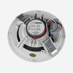 Audiophony PA CHP506 - Plafonnier double cône 5 pouces ABS blanc 100V 