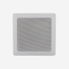 Audiophony PA CHP520SQ - Plaf. carré 2 voies 4' ABS blanc 100V 5/10/20