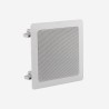 Audiophony PA CHP520SQ - Plaf. carré 2 voies 4' ABS blanc 100V 5/10/20