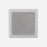 Audiophony PA CHP630SQ - Plaf. carré 2 voies 5' ABS blanc 100V 7,5/15/