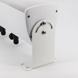 Audiophony PA FIXlineW - Support mural pour colonne horizontale blanc