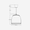 Audiophony PA SHP660 - Enceinte à suspendre 6.5'+ 1/2' 60W 100V