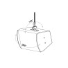 Hilec SUPlineTopB - Support de suspenssion orientable pour enceinte Sl