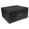 JB Systems BLAST-SUB208A - Subwoofer actif en bois 2x8"