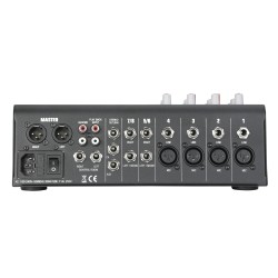 Audiophony MPX8 - Mixer 8 CH + compresseur + Effets + lecteur USB/SD/B