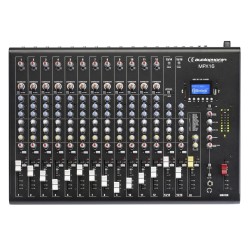 Audiophony MPX16 - Mixer 16CH +compresseur + Effets + lecteur USB/SD/B