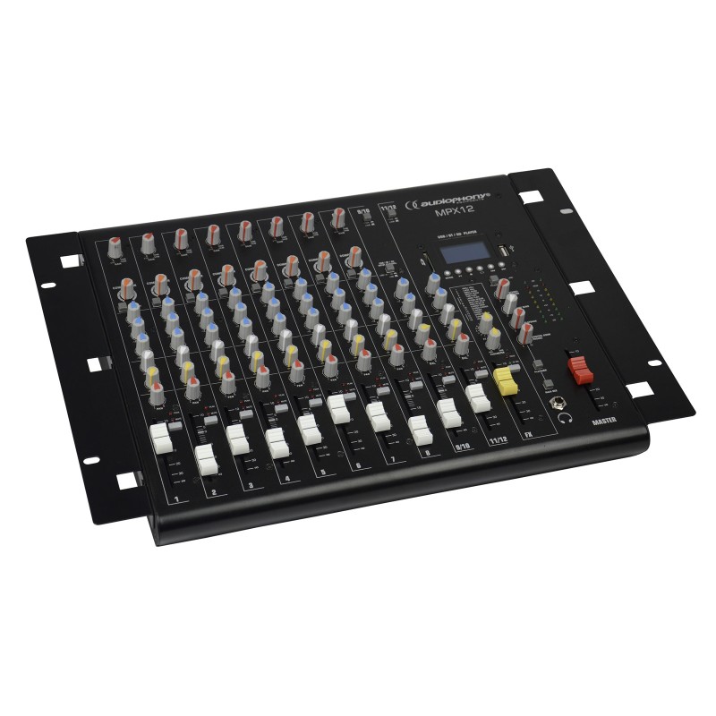 Audiophony MPX12-RACK - Equerres de rackage pour mixage MPX12