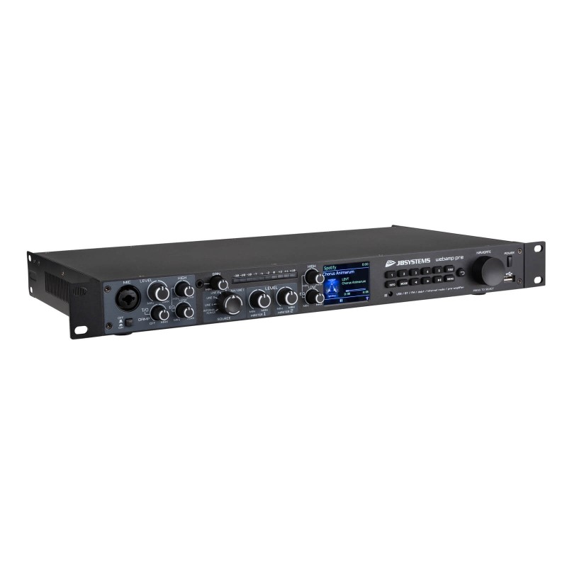 JB Systems WEBAMP PRE - Solution audio complète avec RADIO INTERNET + 