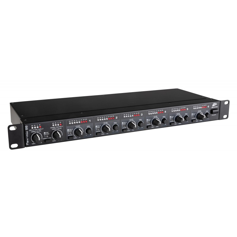 JB Systems FLEX-MIX 88 - Répartiteur / mélangeur audio ultra-multifonc