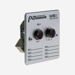 Audiophony PA WS8 - contrôleur mural + selecteur de source pour matric