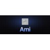 Audiophony PA AmiCTL1w - Contrôleur mural programmable 6 boutons + 1 r