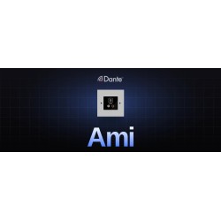 Audiophony PA AmiD2w - Boitier mural DANTE Bluetooth RCA - PoE - Blanc