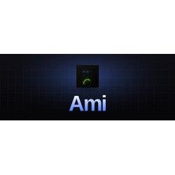 Audiophony PA AmiCTL1b - Contrôleur mural programmable 6 boutons + 1 r