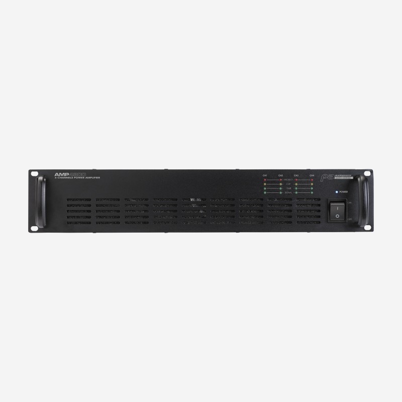 Audiophony PA AMP4300 - Amplificateur classe D - 4 x 300W 70/100 V