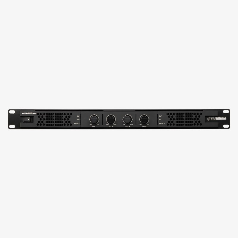 Audiophony PA AMP300.4H - Amplificateur classe D 4 x 300W 100V