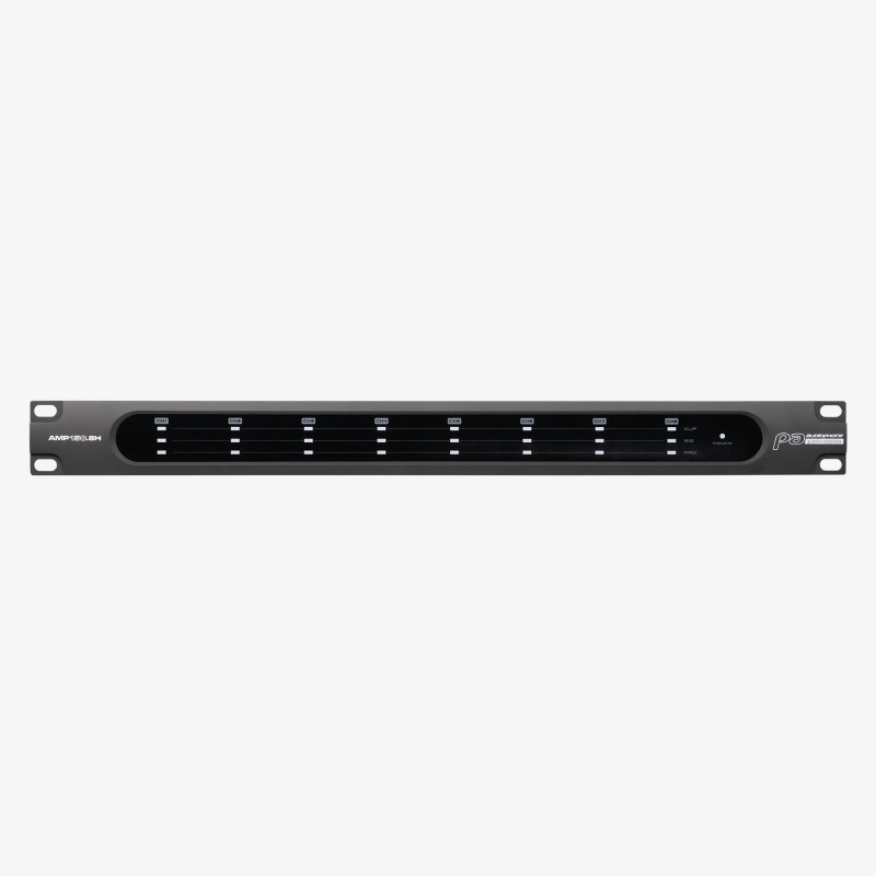 Audiophony PA AMP150.8H - Amplificateur classe D 8x150W 100V
