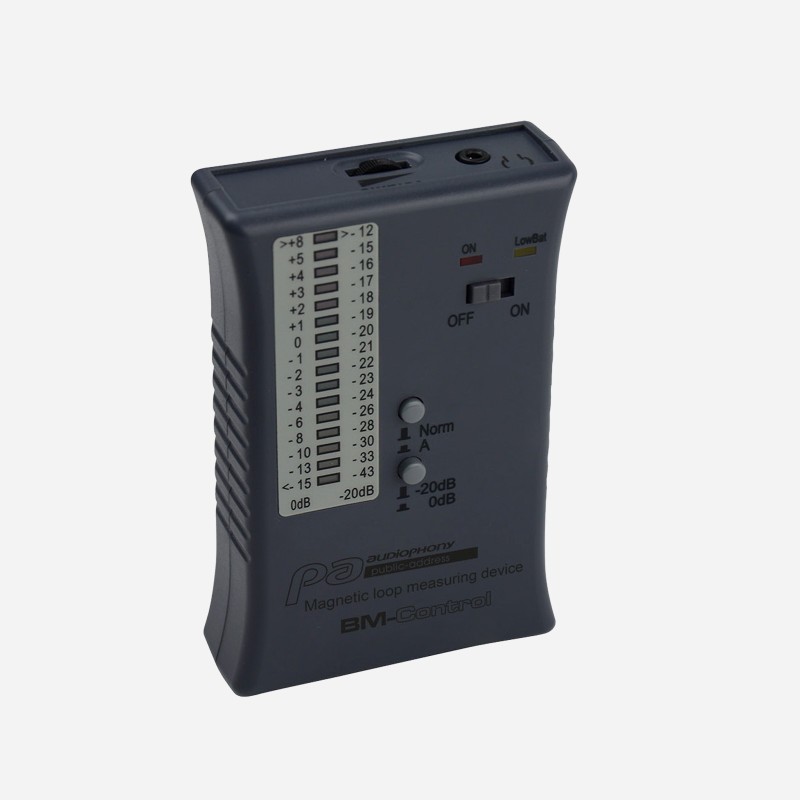 Audiophony PA BM-Control - Appareil de mesure de boucle magnétique