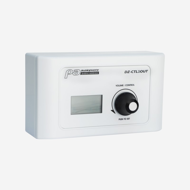 Audiophony PA DZ-CTL2OUT - Boîtier de contrôle de volume DZ-MATRIX 2OU