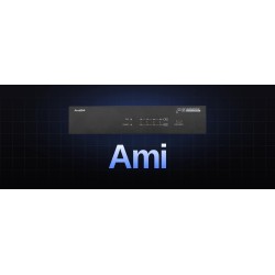 Audiophony PA Ami04 - Matrice audio numérique 4x4 - DSP - PoE - 1U