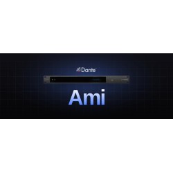 Audiophony PA Ami08D - Matrice audio numérique 8x8 + Dante 8x8 - DSP -