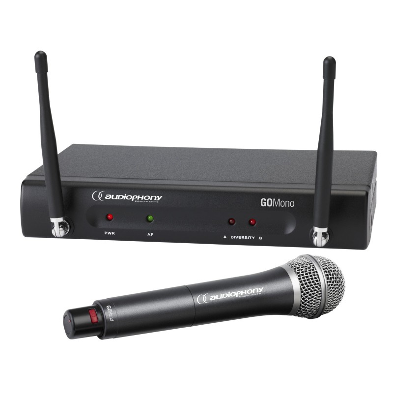 Audiophony PACK GO-HAND-F8 - Emetteur/Micro GO-HAND + Récepteur GO-MON