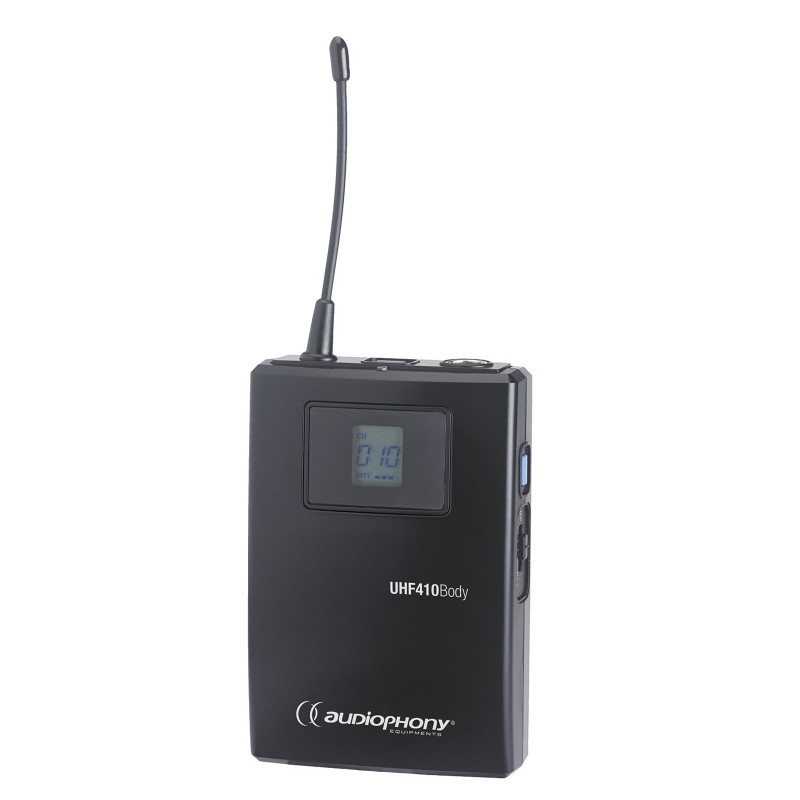 Audiophony UHF410-Body-F8 - Emetteur body pack 800MHz