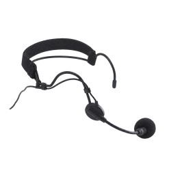 Audiophony UHF410-Head - Mic serre-tête sweatproof cellule condenseur