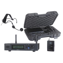 Audiophony PACK-UHF410-Head-F8 - Récept. UHF+body+serre-tête+malette