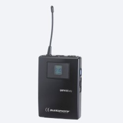 Audiophony PACK-UHF410-Lava-F8 - Récept. UHF+body+Lavallier+malette