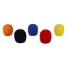 Hilec WINDSCREEN COLOURED (5 pcs) - Ensemble de 5 bonnettes micro en m