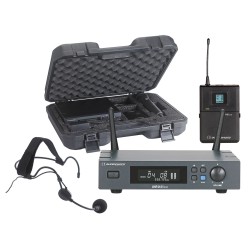 Audiophony PACK-UHF410-Head-F5 - Récept. UHF+body+serre-tête+malette