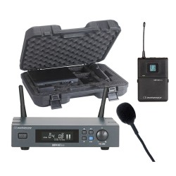 Audiophony PACK-UHF410-Lava-F5 - Récept. UHF+body+Lavallier+malette