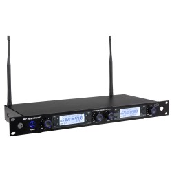 JB Systems HF-PRO QUAD RECEIVER - Quatre récepteurs de microphone sans