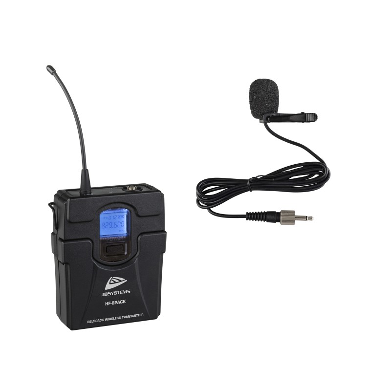 JB Systems HF-BPACK - Boitier de ceinture et microphone lavalier à uti