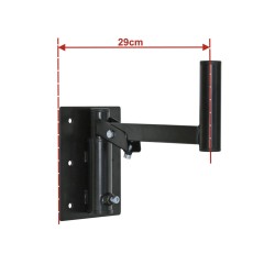 Hilec WB-L30 - Support mural pour grandes enceintes 30cm, 40kg