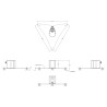 Audiophony iLINEbasew - Support de sol pour iLINE83B/iLINESPACE60-Whit