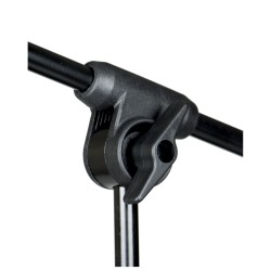 Hilec MS-25 - Pied de microphone avec perche orientable réglable